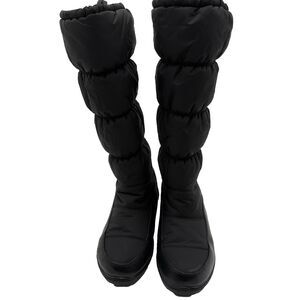Winter Women Platform Snow Boots Mid Calf Casual Black Comfort Goth Grunge Sz 39